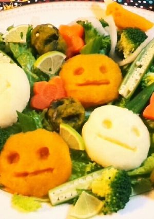 ★ハロウィーンサラダ☆-レシピのメイン写真