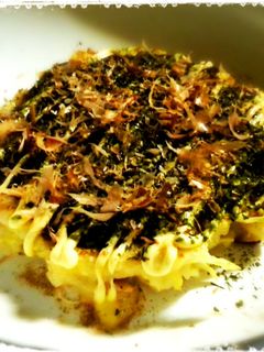 ご飯!?なもちもち♡お好み焼き-レシピのメイン写真