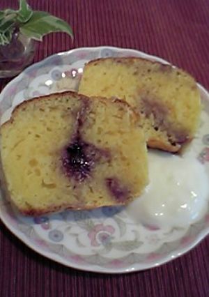 ブルーベリーヨーグルトケーキ-レシピのメイン写真