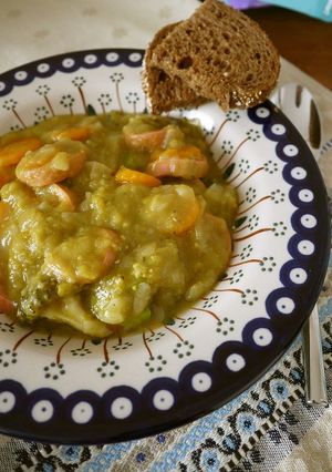 えんどう豆と野菜のスープ-レシピのメイン写真
