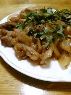 豚とたまねぎの甘辛炒め-レシピのメイン写真