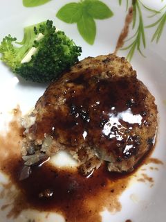 激ウマ低糖質ハンバーグ&ソース-レシピのメイン写真