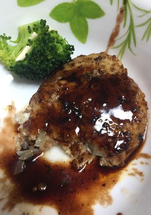 激ウマ低糖質ハンバーグ&ソース-レシピのメイン写真