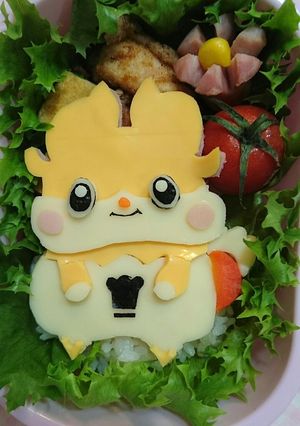 ♪キャラ弁♪ヒミツのここたま♪モグタン♪-レシピのメイン写真