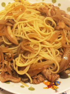 鶏肉とキノコの和風パスタ-レシピのメイン写真