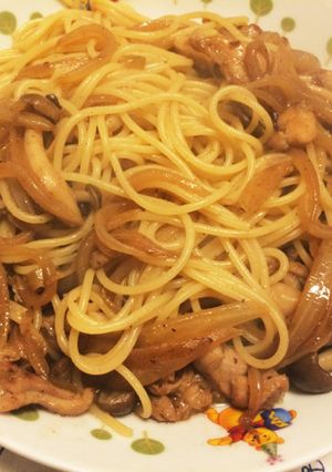 鶏肉とキノコの和風パスタ-レシピのメイン写真