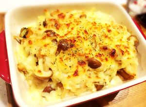 カボチャの煮物 リメイク グラタン-レシピのメイン写真
