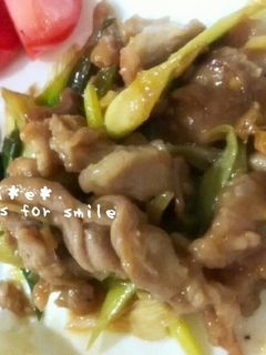 豚肉とネギのオイスター炒め-レシピのメイン写真
