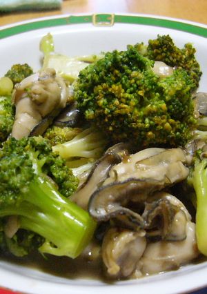カキとブロッコリーのバター醤油-レシピのメイン写真