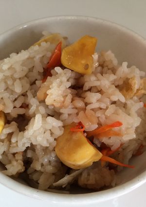 簡単栗ご飯-レシピのメイン写真