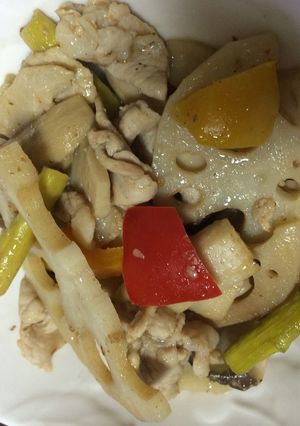 ステーキソースでシャキシャキ炒め-レシピのメイン写真