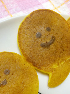かぼちゃとにんじんのホットケーキ-レシピのメイン写真