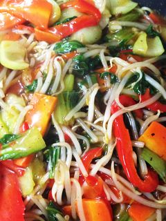 ありあわせで野菜あんかけ-レシピのメイン写真