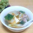 白菜と椎茸の懐かしスープ中華風