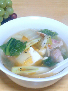 白菜と椎茸の懐かしスープ中華風-レシピのメイン写真