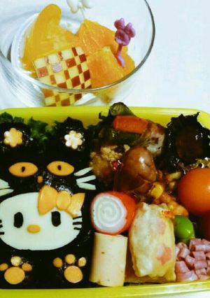 HALLOWEEN♡キティ-レシピのメイン写真
