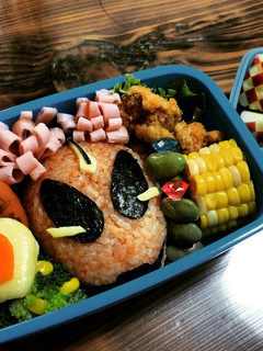 キャラ弁*仮面ライダーゴースト-レシピのメイン写真