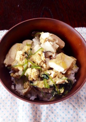 優しい、豆腐の卵とじ。-レシピのメイン写真