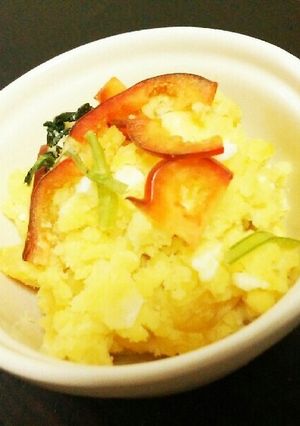 かくれんぼ♪沢庵ポテトサラダ-レシピのメイン写真