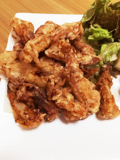 ビールとどうぞ♡ヤゲン軟骨の梅肉唐揚げ-レシピのメイン写真