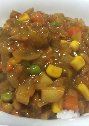 俺流！簡単…野菜納豆カレー-レシピのメイン写真