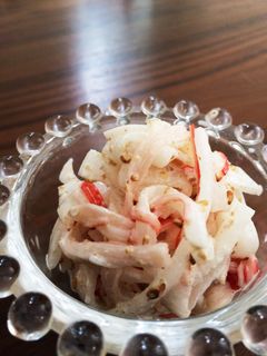 簡単♪適当(^_^*)大根マヨサラダ-レシピのメイン写真
