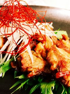 ゆで豚の甘辛焼き-レシピのメイン写真