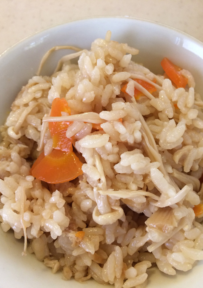簡単！えのきの炊き込みご飯-レシピのメイン写真