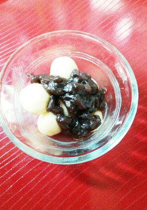 粉豆腐入り白玉だんご-レシピのメイン写真