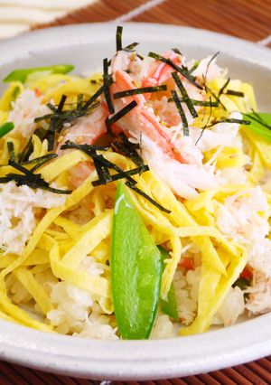 かにちらし寿司-レシピのメイン写真