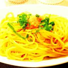 A picture of 絶品♡̷お店の味クリーミー明太パスタ.
