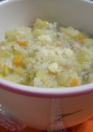 残りご飯で♪ミラノ風ミネストローネ-レシピのメイン写真