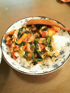 ほうれん草餡掛け飯-レシピのメイン写真