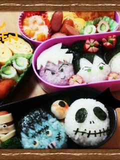 ディズニーヴィランズ弁当-レシピのメイン写真