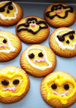 簡単！お菓子ハロウィンクッキー-レシピのメイン写真