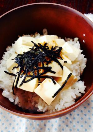 簡単、ヘルシー☆豆腐丼-レシピのメイン写真