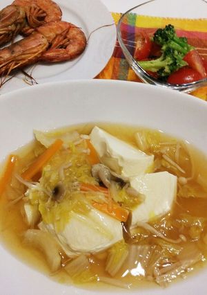 ヘルシー！豆腐の和風野菜あんかけ-レシピのメイン写真