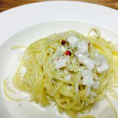 わさび漬けのクリームパスタ-レシピのメイン写真