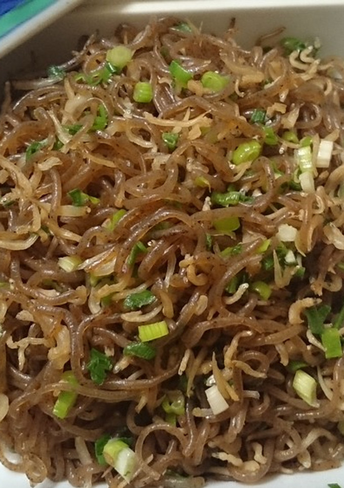糸こんにゃくとちりめんの醤油炒め-レシピのメイン写真
