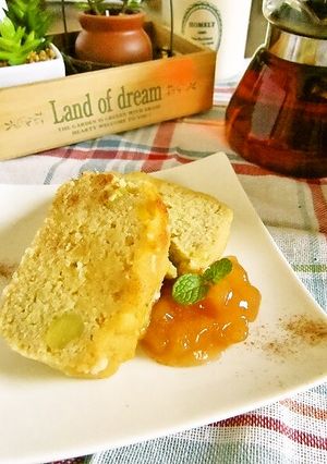 ＊さつまいもとおからの生パウンドケーキ＊-レシピのメイン写真