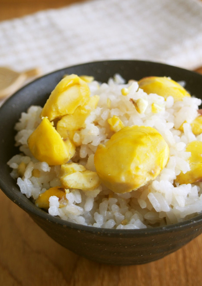ほっくり甘い♪栗ご飯♪冷凍栗でも大丈夫♪-レシピのメイン写真
