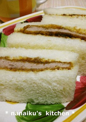 喫茶店の味♡自慢のカツサンド-レシピのメイン写真
