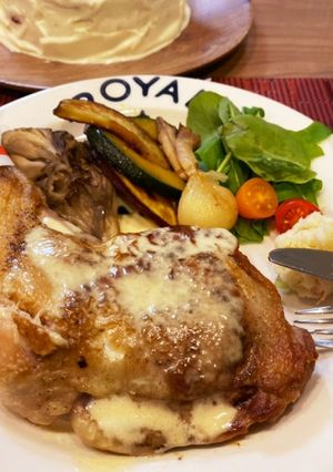 簡単♪クリスマスチキン　クリームソース-レシピのメイン写真