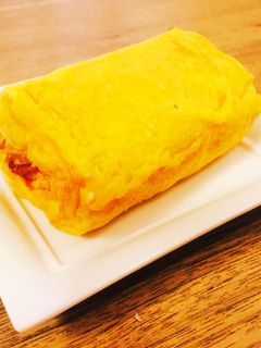 ヨーグルトでふんわり卵焼き-レシピのメイン写真