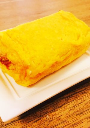 ヨーグルトでふんわり卵焼き-レシピのメイン写真