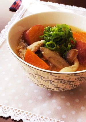 生姜たっぷり！具だくさん豚汁-レシピのメイン写真