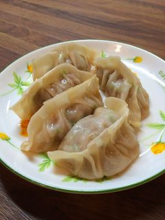 スープたっぷり蒸し焼き餃子♪-レシピのメイン写真
