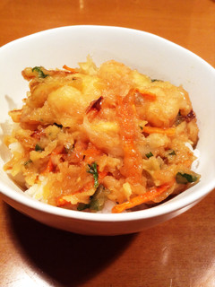 父の味!かき揚げ丼!!-レシピのメイン写真