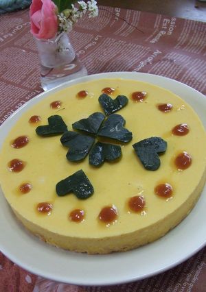 かぼちゃのレアヨーグルトケーキ-レシピのメイン写真