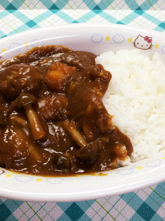 肉団子とカボチャとしめじ入りカレー-レシピのメイン写真